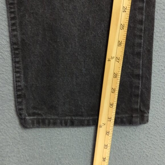 Wrangler VTG Jeans Mens 34x32 Black 936 WBK Slim Cowboy Cut Slim Fit Made In USA - Picture 7 of 10